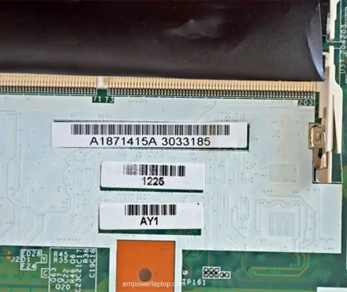 Sony SVE14A Serie MBX-273 Laptop A1871415A HM76 DDR3 scheda madre