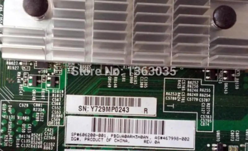 HP 606200-001 467998-002 DL370 G6 ML370 G6 Scheda madre server