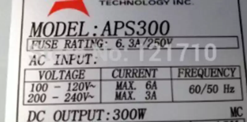 Alimentazione ADLINK AT APS300 300W scheda madre industriale