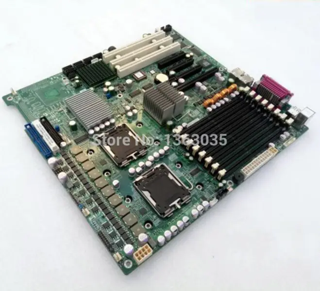Supermicro X7DBE-X Scheda madre per server con chipset 5000P LGA771 6*PCI-X