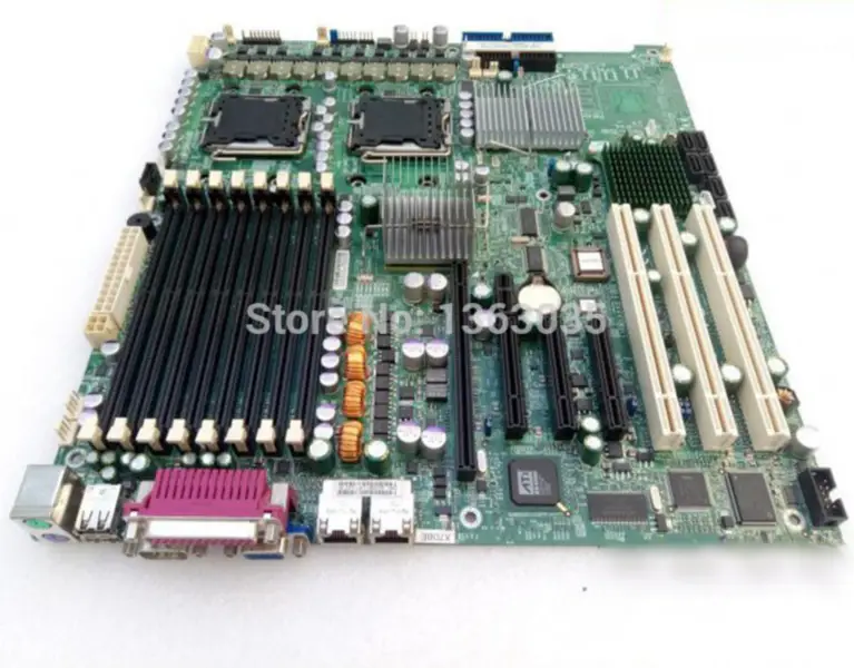 Supermicro X7DBE-X Scheda madre per server con chipset 5000P LGA771 6*PCI-X