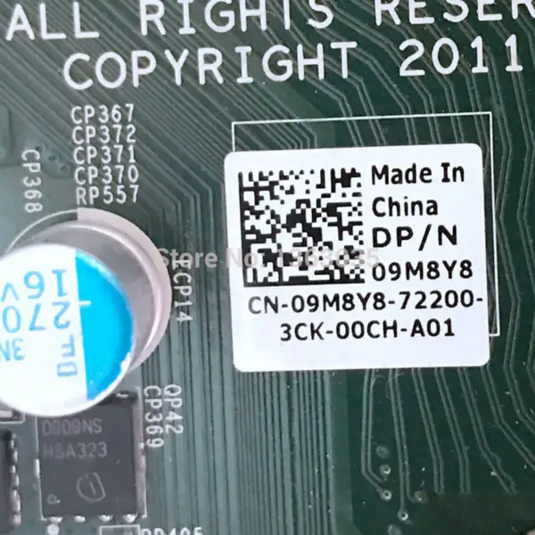 Scheda madre server Dell 09M8Y8 9M8Y8 CN-09M8Y8 per PowerEdge T3610 LGA2011