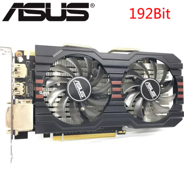 ASUS Scheda video GTX 660 2GB 192Bit GDDR5 Schede video per nVIDIA Geforce GTX660 Schede VGA usate più forti della GTX 750 Ti