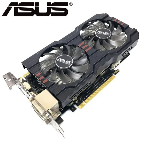 ASUS Scheda video GTX 660 2GB 192Bit GDDR5 Schede video per nVIDIA Geforce GTX660 Schede VGA usate più forti della GTX 750 Ti