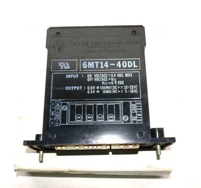 STRUMENTI TEXAS 6MT14-40DL