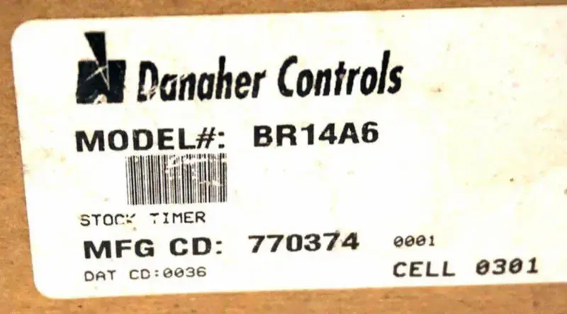 CONTROLLI DANAHER BR14A6