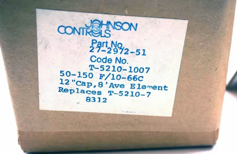 CONTROLLI JOHNSON T-5210-1007