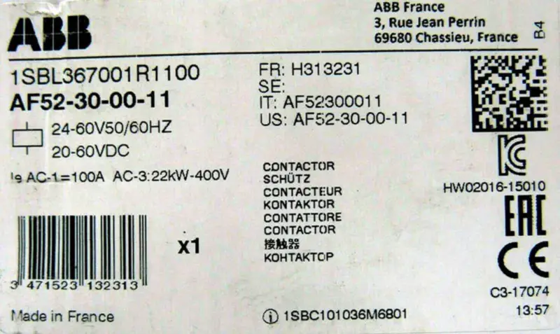 ABB AF52-30-00-11 Modulo PLC