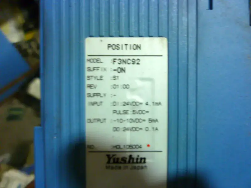 PLC Yokogawa F3NC92-0N