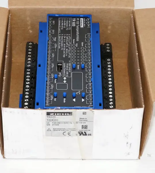 Controllore di temperatura Ziehl TR600