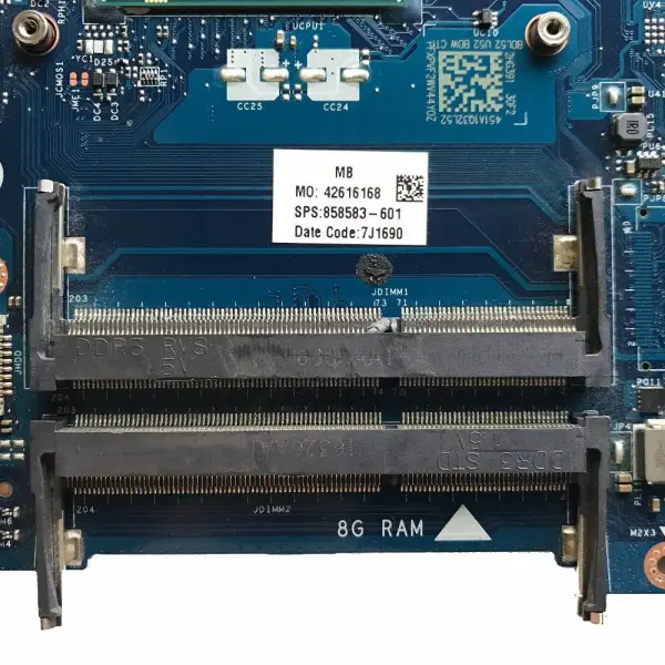 HP 858583-001 858583-501 858583-601 Scheda madre LA-D703P