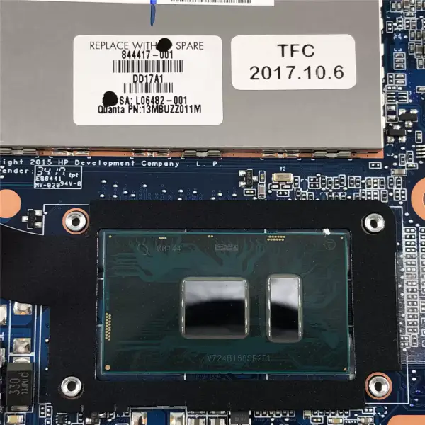 HP Spectre x360 861993-001 861993-501 861993-601 DAY0DEMBAB0 Scheda madre