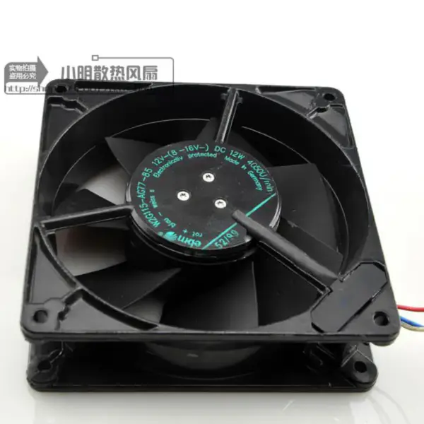 EBM W2G115-AG77-85 12V 12W 13cm 12738 ventilatore