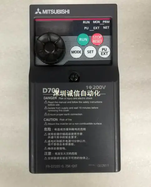 Mitsubishi FR-D720S-0,75K-CHT 220V0,75KW