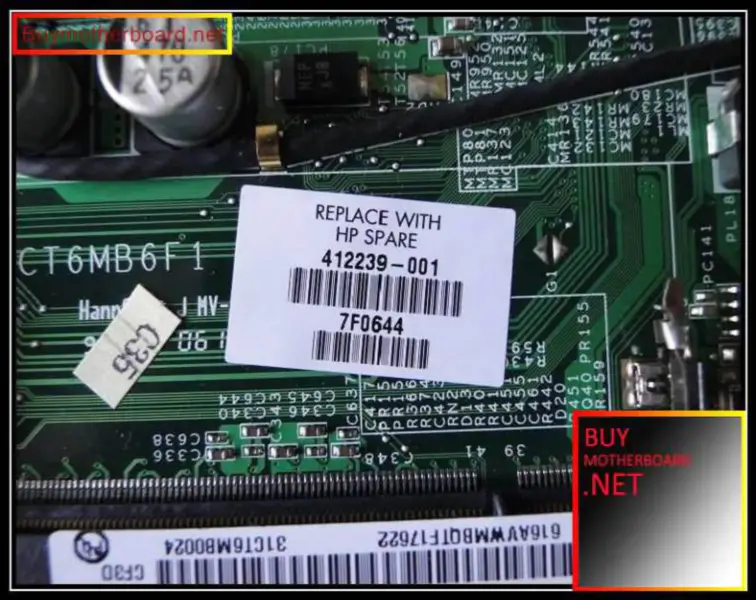 scheda madre 412239-001 per HP pavilion DV1000
