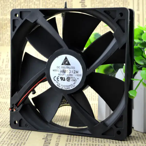 Delta 13525 AFB1312M Ventola 2P da 12V 0,38A
