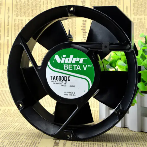 nidec TA600DC A33142-10 24V 0,55A 17CM 17050 ventilatore