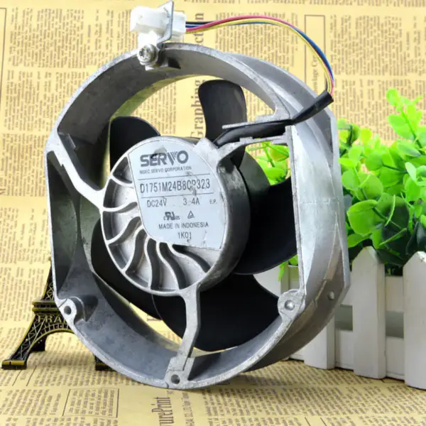 SERVO 15*17cm ventilatore D1751M24B8CP323 24V 3,4A