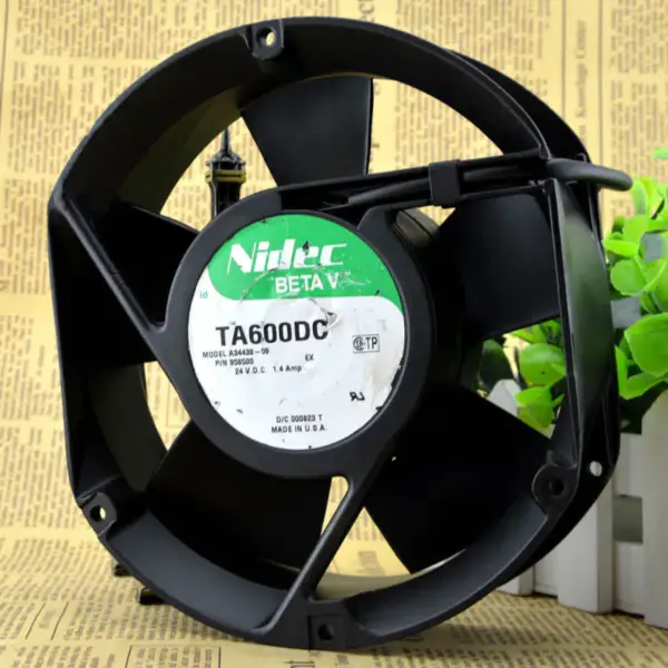 Ventilatore UPS Nidec TA600DC A34438-59 EX DC24V 1,4mp