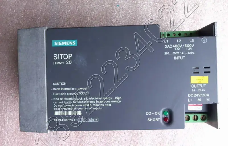 SIEMENS Alimentazione 1P 6EP1436-1SH01