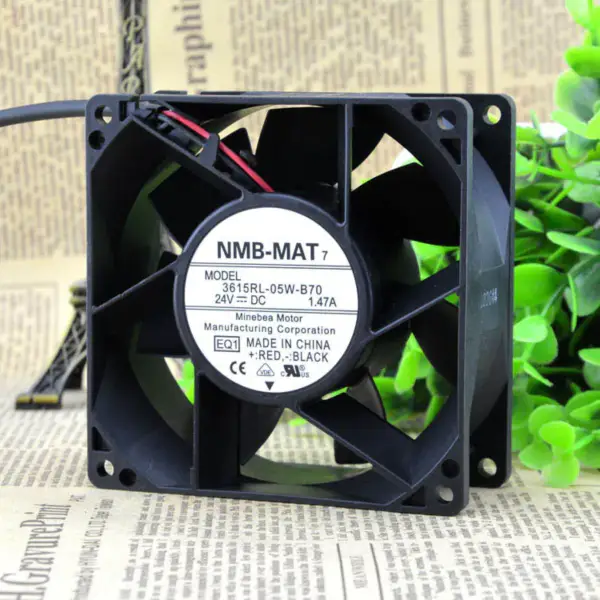 Minebea 615RL-05W-B70-E00 Ventilatore NMB DC 24VDC 92X38,4MM 7200RPM