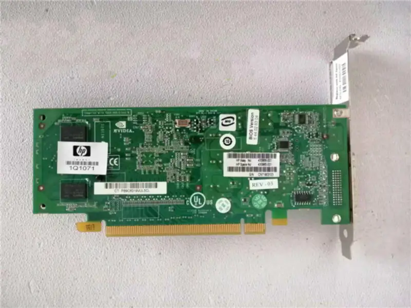 NVIDIA HP 430956-001 430965-001 Scheda grafica NVS 128MB PCIe DVI