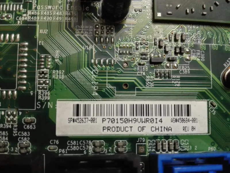 HP XW4550 452637-001 450684-001 Scheda madre