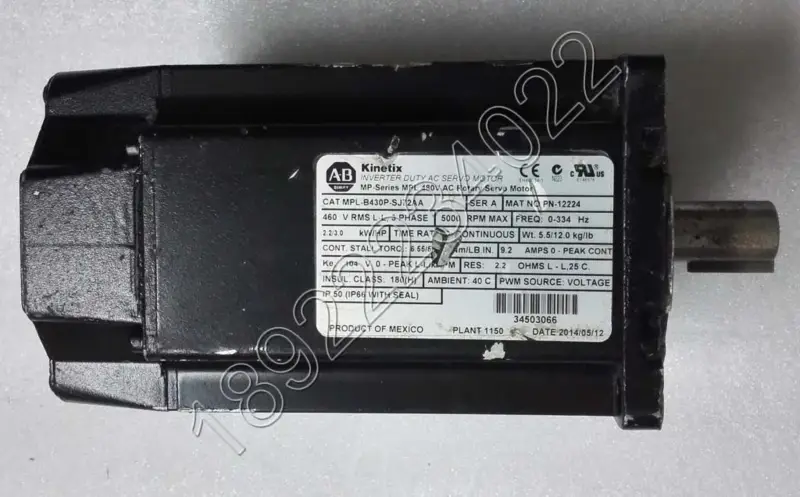 ALLEN-BRADLEY Motore MPL-B430P-SJ72AA