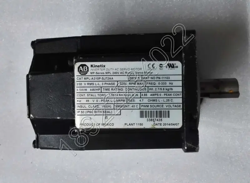 ALLEN-BRADLEY Motore MPL-A310P-SJ72AA