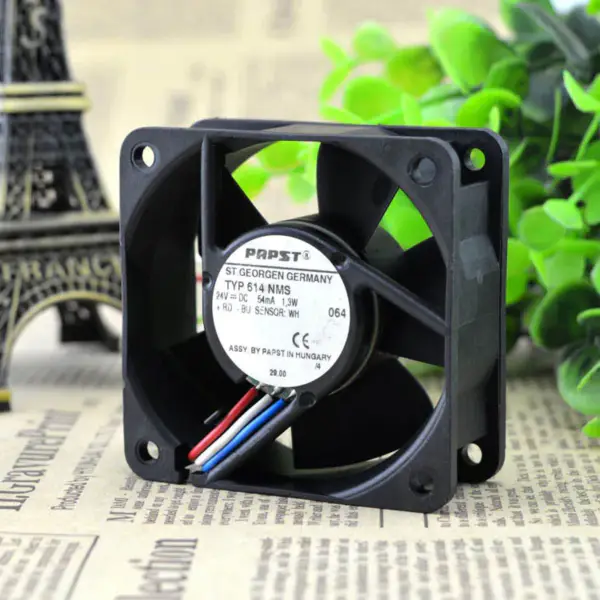 PAPST TYP614 NMS 24V1,3W 6CM6025 Ventilatore a 3 fili