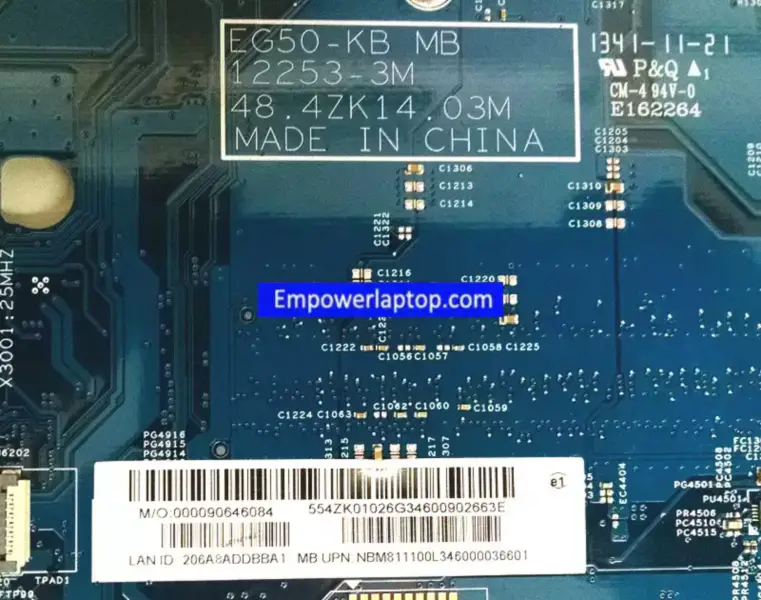 Scheda madre Acer Aspire E1-522 48.4ZK14.03M