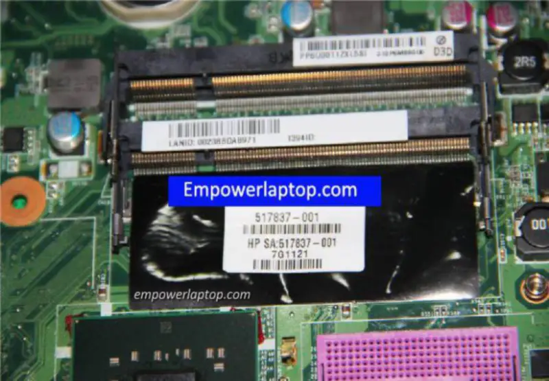 HP 517837-001 Presario CQ61 G61 DA00P6MB6D0 Scheda madre