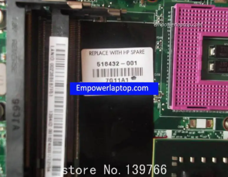 HP 518432-001 Scheda madre DV6 DV6-1000 ATI HD4550