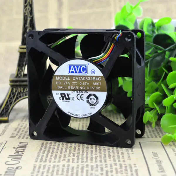 AVC DATA0832B4G 8032 24V 0,67A ventola 8CM