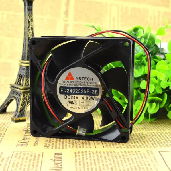 YSTECH 9232 Ventilatore da 9,2 cm FD2492325B-2F Ventilatore