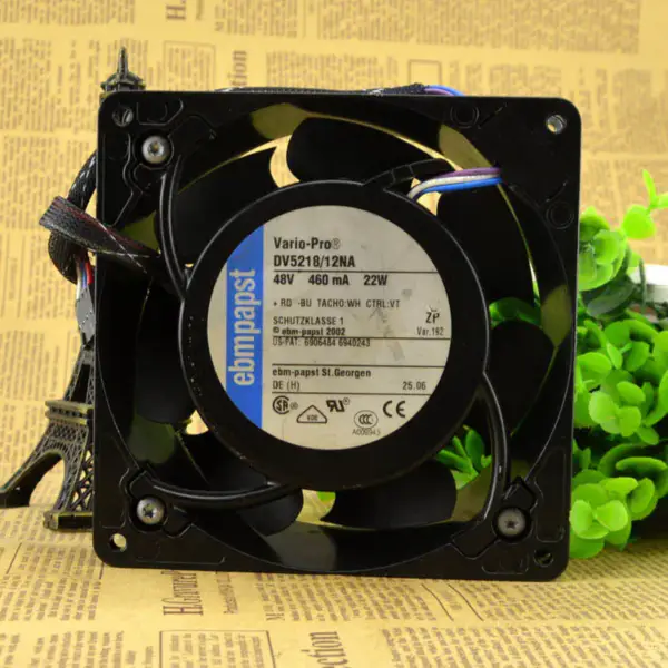 DV5218/12NA papst 48V 22W 0,46A 13CM 12738 Ventola da 12,7cm