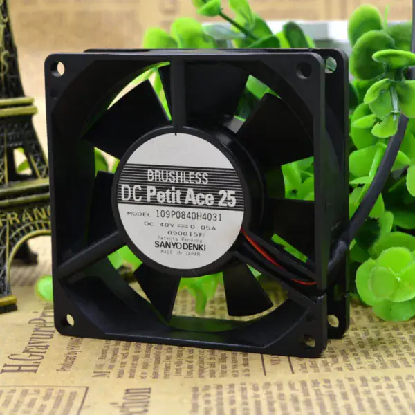 Ventilatore Sanyo 40V 0,05A 8CM 8CM 109P0840H4031