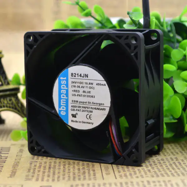 ventilatore ebmpapst 8214JN 24V 10,8W 8038