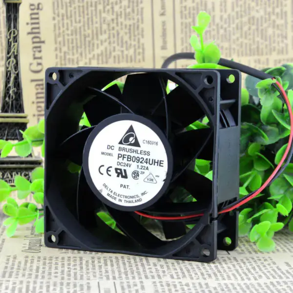 Ventilatore Delta PFB0924UHE DC24V 1,22A DELTA 92*92*38