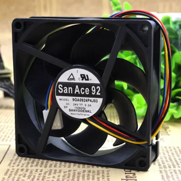 Sanyo 9GA0924P4J03 24V 0,2A 9025 Ventilatore 9CM