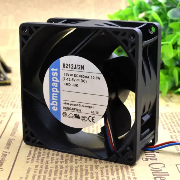 8212J/2N EBMPAPST Ventilatore da 12V 10,3W