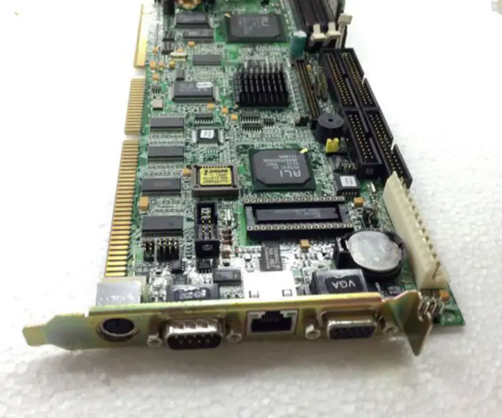AXIOMTEK SBC-597 REV A1.2 scheda madre industriale con CPU RAM e FAN