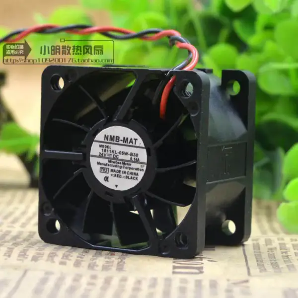 NMB 4028 24V 0,14A 1611KL-05W-B30 Ventilatore a 2 fili da 4 cm