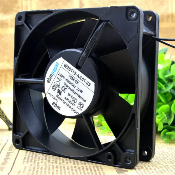 EBM PAPST W2S115-AA01-39 12738 12,7CM 220V 22W ventilatore