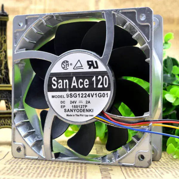 Sanyo 9SG1224V1G01 12CM 12038 24V 2A ventilatore