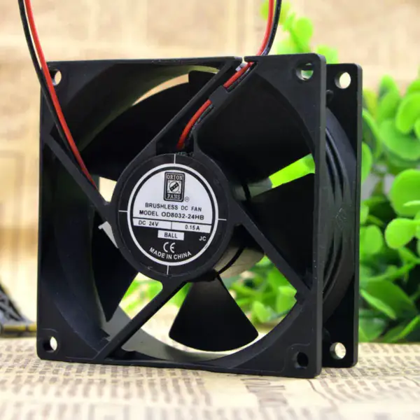 ORION FANS 8CM 8032 24V 0,15A OD8032-24HB Ventilatore a 2 fili