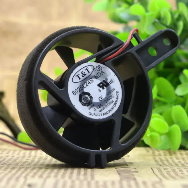 T&T 6CM 6025 24V 0,12A 6025L24S Ventola NDA