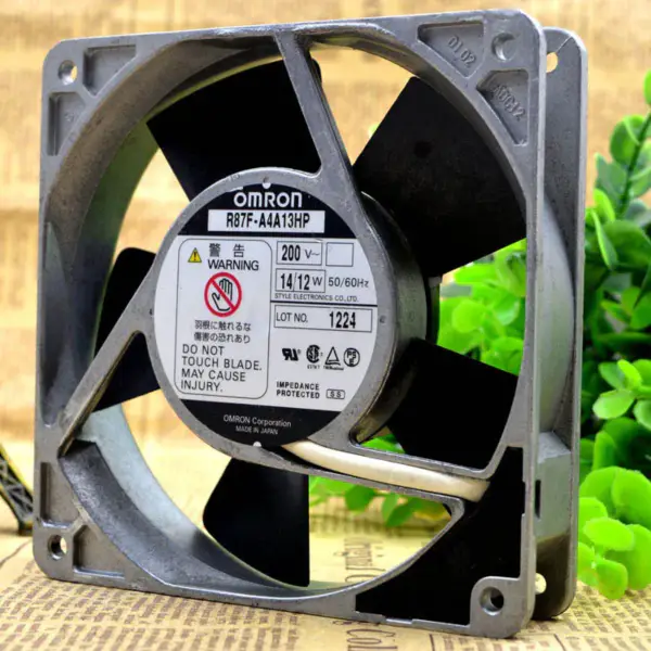 Ventola OMRON OMRON R87F-A4A13HP AC200V 14/12W 120*120*25MM