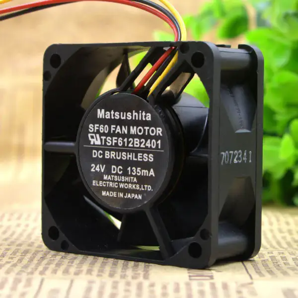 MATSUSHITA SF60 VENTILATORE TSF612B2401 6CM 24V 135MA 6025 ventola