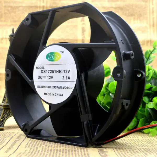 Ventola DCS 17CM DS17251HB-12 DC 12V 2.1A 172*172*51MM